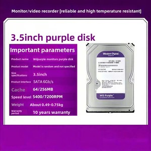 Disque dur mécanique haute vitesse 1TB/2TB/3TB/<span class=keywords><strong>4TB</strong></span>/6TB/8TB 7200 tr/min pour ordinateurs de bureau, appareils photo, serveurs – Performances ultra-rapides - Product Image 2