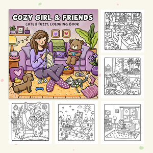 Libro da Colorare con Graffiti per Ragazze, 24 Pagine, per Alleviare lo Stress, Attività Artistiche Educative per Bambini, Adolescenti e Adulti - Product Image 2