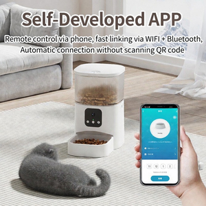 Comedero Automático para Mascotas con Cámara, Dispensador de Comida Inteligente con Cámara, Gran Capacidad - Product Image 4