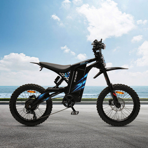 มอเตอร์ไซค์วิบากไฮบริดดีไซน์ใหม่ EXtreme Adventure กำลังมอเตอร์ 1000 วัตต์ โครงอะลูมิเนียม แบตเตอรี่ 20 แอมป์ชั่วโมง ความเร็ว 32-45 กม./ชม. - Product Image 5