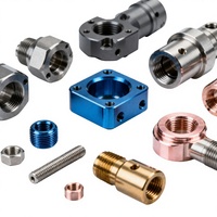Services d'impression 3D, fraisage CNC sur mesure, aluminium anodisé, acier inoxydable, usinage de précision et perçage