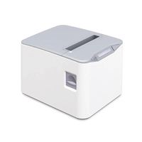 Impresora Térmica de Recibos POS Inalámbrica Transparente de 80 mm y 3 Pulgadas para Restaurantes, Interfaz USB, Bluetooth y LAN con Cortador Automático