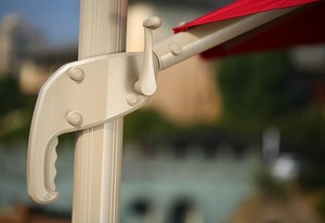 Nuevo diseño de lujo montado en la pared al aire libre sombrillas sombrilla de <span class=keywords><strong>Playa</strong></span> Grande Roma 360 grados - Product Image 2