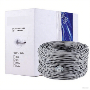 <span class=keywords><strong>Cable</strong></span> Ethernet Cat6 <span class=keywords><strong>UTP</strong></span> de 305 m a Granel, 8 Conductores de Cobre Desnudo Trenzado, Compatible con PoE para Cámaras IP y Teléfonos VoIP - Product Image 2