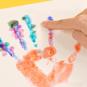 Mainan papan gambar, kreatif DIY anak-anak menggambar mainan plastik berpura-pura bermain prasekolah pendidikan seni lukis - Product Image 4