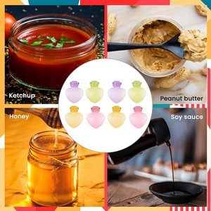 Bouteille de sauce soja K11 Bento, mini boîte à sauce mignonne pour le déjeuner, récipient <span class=keywords><strong>vide</strong></span> en plastique, bouteille à presser, distributeur de condiments pour salade, ketchup - Product Image 5