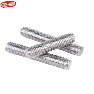 Nouvelles tiges filetées en acier inoxydable de 8 <span class=keywords><strong>mm</strong></span> en 304 316 zinc DIN 975, goujons filetés, boulons M8 M10, mesure métrique, type de produit : boulons - Product Image 1