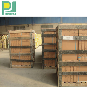 Hiện đại đục nghệ thuật chống cháy vuông thạch cao Trần gạch cho khách sạn sử dụng-giá rẻ trong Uganda - Product Image 3