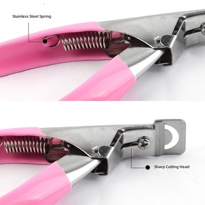Coupe-ongles professionnel en acier inoxydable pour manucure, coupe-cuticules à ressort pour faux ongles - Product Image 3