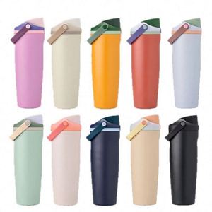 304 Stainless Steel <b>Double</b> <b>Wall</b> Vacuum Insulated Leak-Proof BPA Free 30oz Large Capacity Outdoor Sports Drinkware - Product Image 1