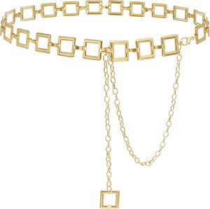 Women S <b>Chain</b> <b>Belt</b> Metal Waist <b>Belt</b> Chunky Belly Link <b>Belt</b> - Product Image 1
