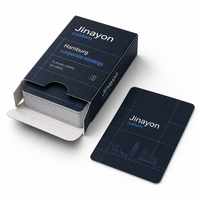 Cartes à jouer promotionnelles personnalisées, jeu de cartes en papier et emballage de marque pour événements B2B, cadeaux et activation en point de vente