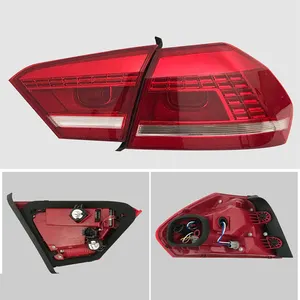 Araba Styling durumda Volkswagen Passat B5 arka lambaları 2009 2010 2011 2012 20132014 2015 Volkswagen için led kuyruk lambası