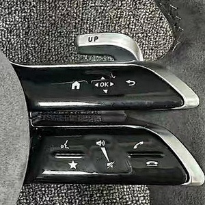 Volant de voiture en fibre de carbone et suède, accessoires auto pour <span class=keywords><strong>Mercedes</strong></span> AMG 809 W211 W213 E300 W218 W205 W204 W212 GT C63 E63 - Product Image 3