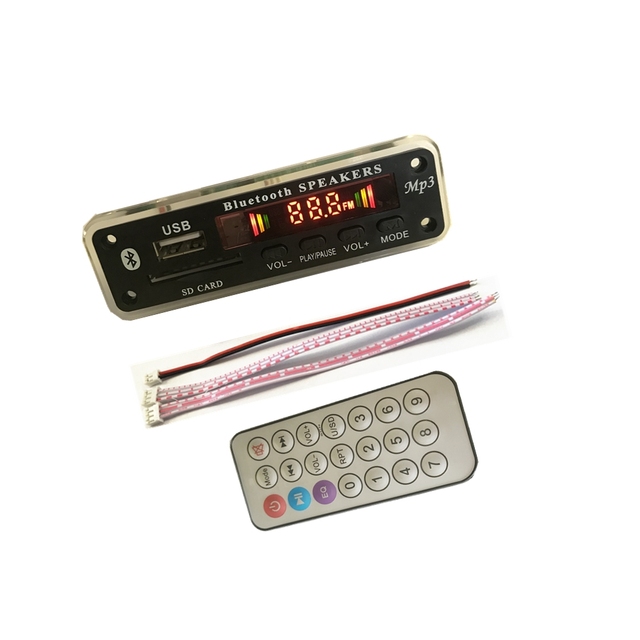 JK6836BT-C Bluetooth Speaker Circuit bluetooth Mp3 Module, MP3 Player PCBA Circuit