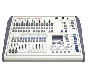 Venta al por mayor nueva versión <span class=keywords><strong>Mini</strong></span> Pearl 1024 DMX512 consola de iluminación mezclador controlador Manual para luces de cabeza móvil - Product Image 1