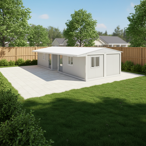 בית מכולה טרומי מבנה פלדה TOPPRE, בית מכולה קטן עם 3 חדרי שינה, בית מכולה מתפרק עם 2 חדרי שינה, אירלנד - Product Image 3