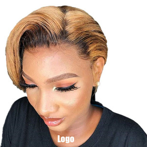 Perruque courte bob marron et blonde, style brésilien et vietnamien, en stock – Offre spéciale - Product Image 4
