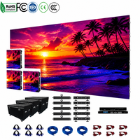 Écran LED de location 4K pour intérieur, mur vidéo 7680Hz à taux de rafraîchissement élevé et sans soudure pour salles d'exposition, scènes et événements