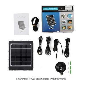 Caméra solaire de chasse et de suivi des sentiers du <span class=keywords><strong>gibier</strong></span> avec panneau solaire, 6/9/12V, avec batterie intégrée de 8000mAh, étanche IP66, <span class=keywords><strong>pour</strong></span> jeu - Product Image 6