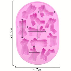 Moule en silicone en forme de lapin et de Nabo pour gâteaux, savons et bougies faits main, idéal pour le festival de Pâques - Vente chaude - OEM/ODM - Product Image 2
