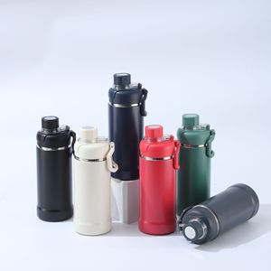 Taza térmica de acero inoxidable 800 de doble pared 304 ml personalizada, botella de agua aislada al vacío portátil para exteriores para deportes - Product Image 5