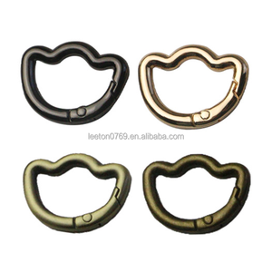 Accessoires de quincaillerie pour sacs en stock – Mousqueton de forme <span class=keywords><strong>spéciale</strong></span> 21 x 3,8 mm, 6 couleurs - Product Image 2