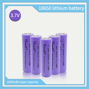 공장 도매 3.7v <span class=keywords><strong>1500mah</strong></span> 18650 원통형 리튬 이온 배터리 높은 방전 큰 가치 - Product Image 4