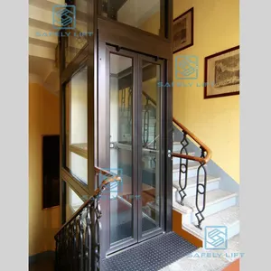 Sicuro casa mini ascensore ascensori fabbrica direttamente 320KG casa residenziale piccola villa ascensore in vendita con il miglior prezzo
