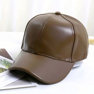 หมวกเบสบอลหนังปักลายคุณภาพสูง 6 แผง แบบกำหนดเอง ขายส่งจากโรงงาน - Product Image 6