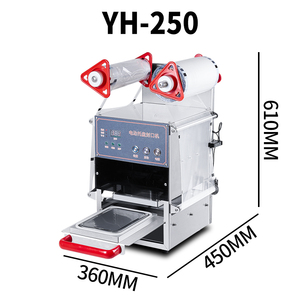 Máquina Selladora de Bandejas Semiautomática de Venta Directa de Fábrica para Conservación de Alimentos (Carne, Verduras) con Lámina/Película de Acero Inoxidable 304 - Product Image 6