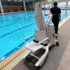 Elevador de <span class=keywords><strong>Piscina</strong></span> Seguro para Personas con Discapacidad, <span class=keywords><strong>Silla</strong></span> Flotante para Ayudar a Usuarios de Sillas de Ruedas a Entrar y Salir de la <span class=keywords><strong>Piscina</strong></span> Fácilmente - Product Image 6