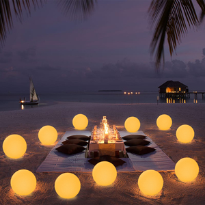 15cm/5.91 pouces lumière de luminosité réglable IP65 étanche Led flottant piscine éclairage de Noël boule LED - Product Image 2
