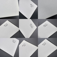 Papier cartonné texturé de luxe blanc Lizheng, papier fantaisie gaufré imprimable, couverture à motifs, papier spécial compatible avec la gravure