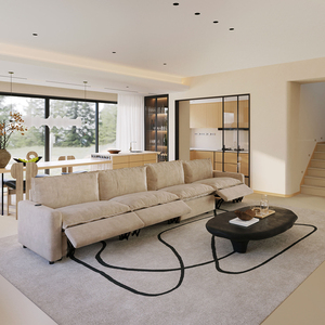 Maßgefertigtes elektrisches Lounge-Sofa für das Wohnzimmer, U-förmiges Kombinationssofa-Set - Product Image 3