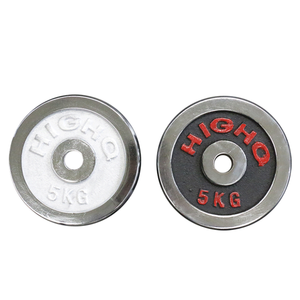 Fonte Grand Trou Galvanoplastie 5kg 10kg 20kg Hommes Gym Fitness <span class=keywords><strong>Olimpic</strong></span> Rod Poids Plaques Barbell Plaques - Product Image 3