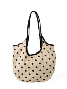 Nuevo estilo de bolso de hombro extragrande con diseño moderno de lunares, estilo informal con gran capacidad, bolso de hombro sencillo. - Product Image 4