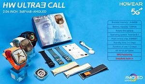 Reloj Inteligente DF EDS HW ULTRA3 con Oxígeno, Frecuencia Cardíaca, Videollamadas, 5G, para Hombre y Mujer (IP67), Compatible con Tarjeta SIM - Product Image 4