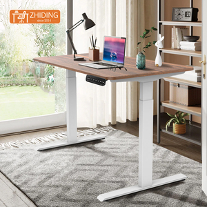 Động cơ kép điện đứng bàn Chiều cao bàn có thể điều chỉnh khung giá cả cạnh tranh khung kim loại máy tính bảng - Product Image 1