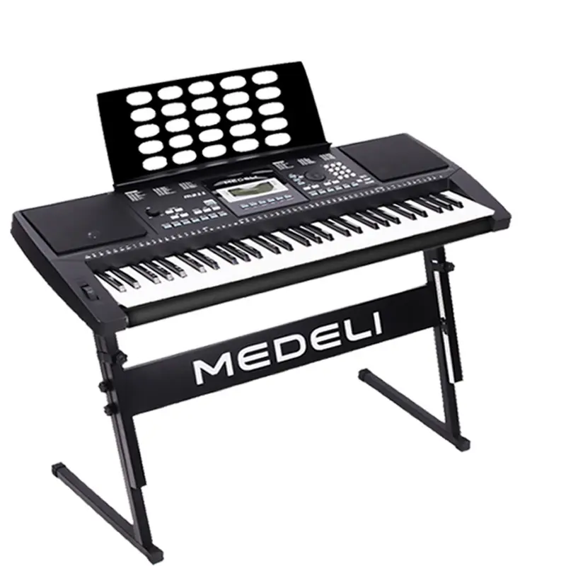 Medeli Brand MK100 Martelo Piano Elétrico NOVO M121 61KEY Teclado Eletrônico Piano