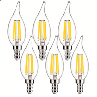Vente en gros E12 Dimmable 5000K 800lm LED Ampoule Lampe Lumière pour de nombreux scénarios