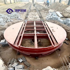 แท่นหมุนและโรเตเตอร์ขนาดสั่งทำพิเศษ 1-100 ตัน แท่นหมุนรางควบคุมระยะไกล ใช้พลังงานสายเคเบิล - Product Image 6