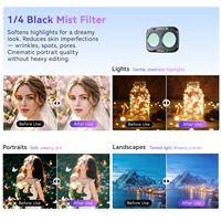 Filtre d'objectif en alliage d'aluminium 1/4 réglable CPL ND/PL Black-Mist pour DJI OSMO Pocket 4P, accessoires pour caméra sportive