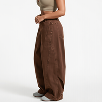 Celana Jeans Wanita Model Y2K Vintage Straight Barrel Leg Breathable Waist Bentuk Sabit Low Crotch Loose Fit Kancing Light Wash Streetwear