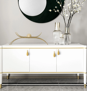 Bouton de poignée en forme de feuille de nèfle Boutons de commode en laiton Poignées de tiroir Poignées Poignée de bouton de porte d'armoire - Product Image 5
