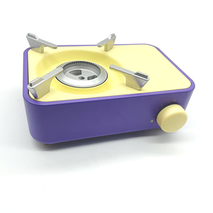Réchaud à cassette portable en acier Wildrex Mini, compact, brûleur unique, puissance de feu de 2,1 kW pour le camping, les pique-niques, les voyages en voiture - Product Image 2