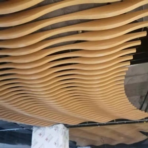 Panel de Techo Moderno de Aluminio Ondulado Anticorrosión Personalizado para Edificios de Oficinas - Product Image 3