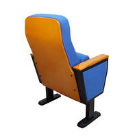 Conférence de théâtre Chaise de salle de l'auditorium de l'église pliable Réception Chaise de salle de théâtre Fauteuil de salle de conférence