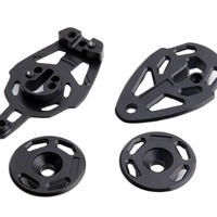 Pièces de vélo d'usinage CNC Precis personnalisées Pédale de rechange pour VTT en acier inoxydable Cadre en alliage d'aluminium