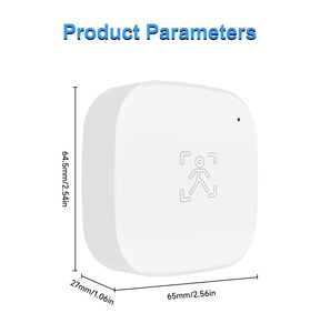 투야 와이파이 스마트 Iot 밀리미터 웨이브 레이더 배터리 구동 인간 존재 모션 센서 - Product Image 2